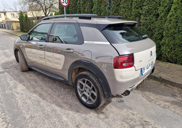 Citroen C4 Cactus cena 21900 przebieg: 165370, rok produkcji 2015 z Syców małe 781